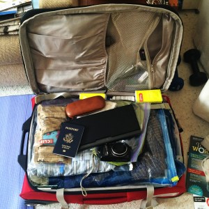 One suitcase of possibilities. 